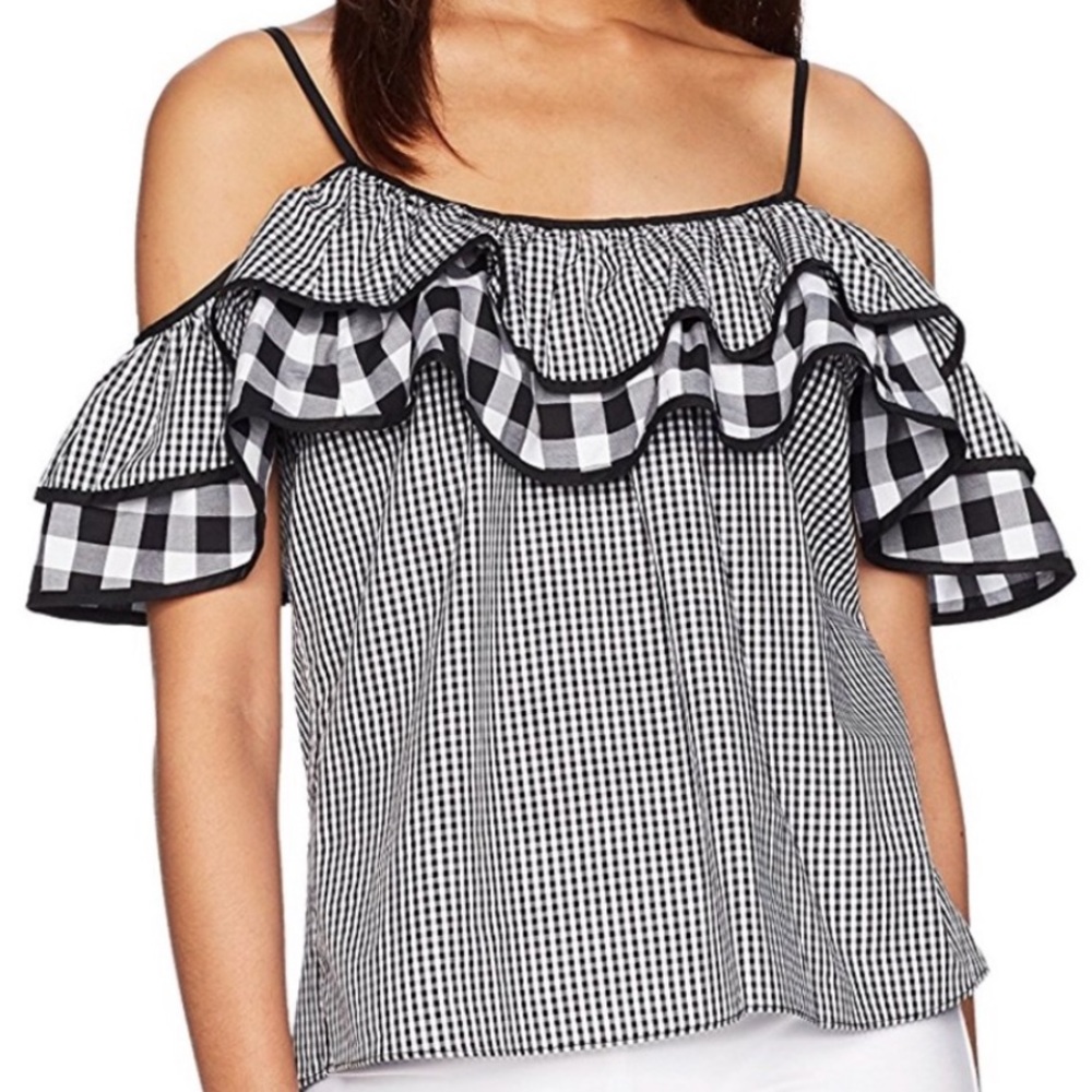 Parker Erie Gingham top